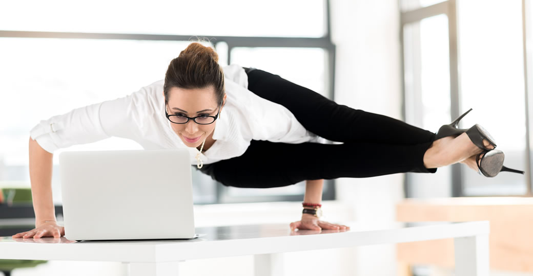 Smart Working... 4 esercizi di ginnastica posturale.